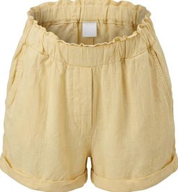 180s Girls' Linen-Blend Cuffed Shorts Size S Beige for rent on The Volte - image 1