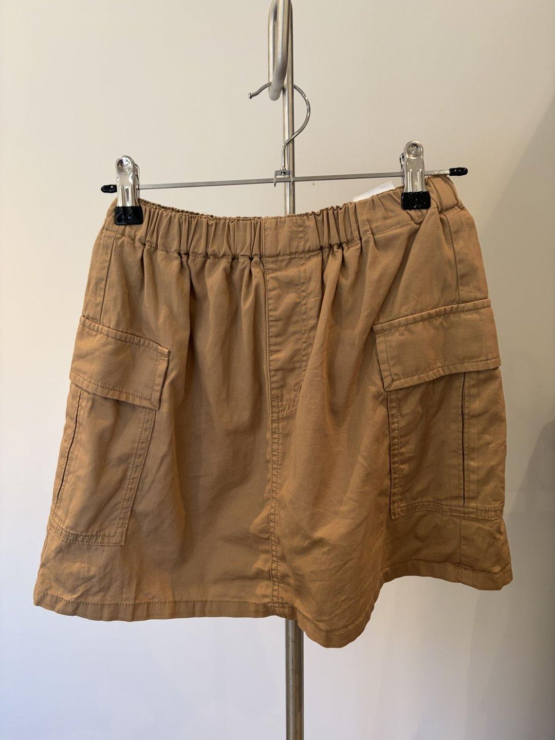 Uniqlo Girls Cargo Mini Skirt Brown Size 14-15Y for rent on The Volte - main image