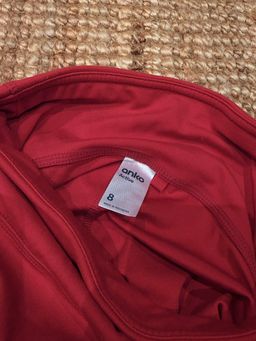 Anko Girls' Active High Waist Leggings Size 8-9 Red for rent on The Volte - image 2