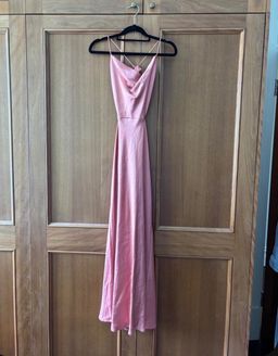 Billi J Coral Pink Slip Dress Size 10 Long for rent on The Volte - image 2