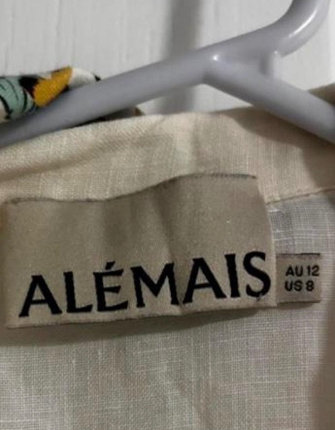 Alemais Meagan Mini Dress Ivory Size 12 for rent on The Volte - main image