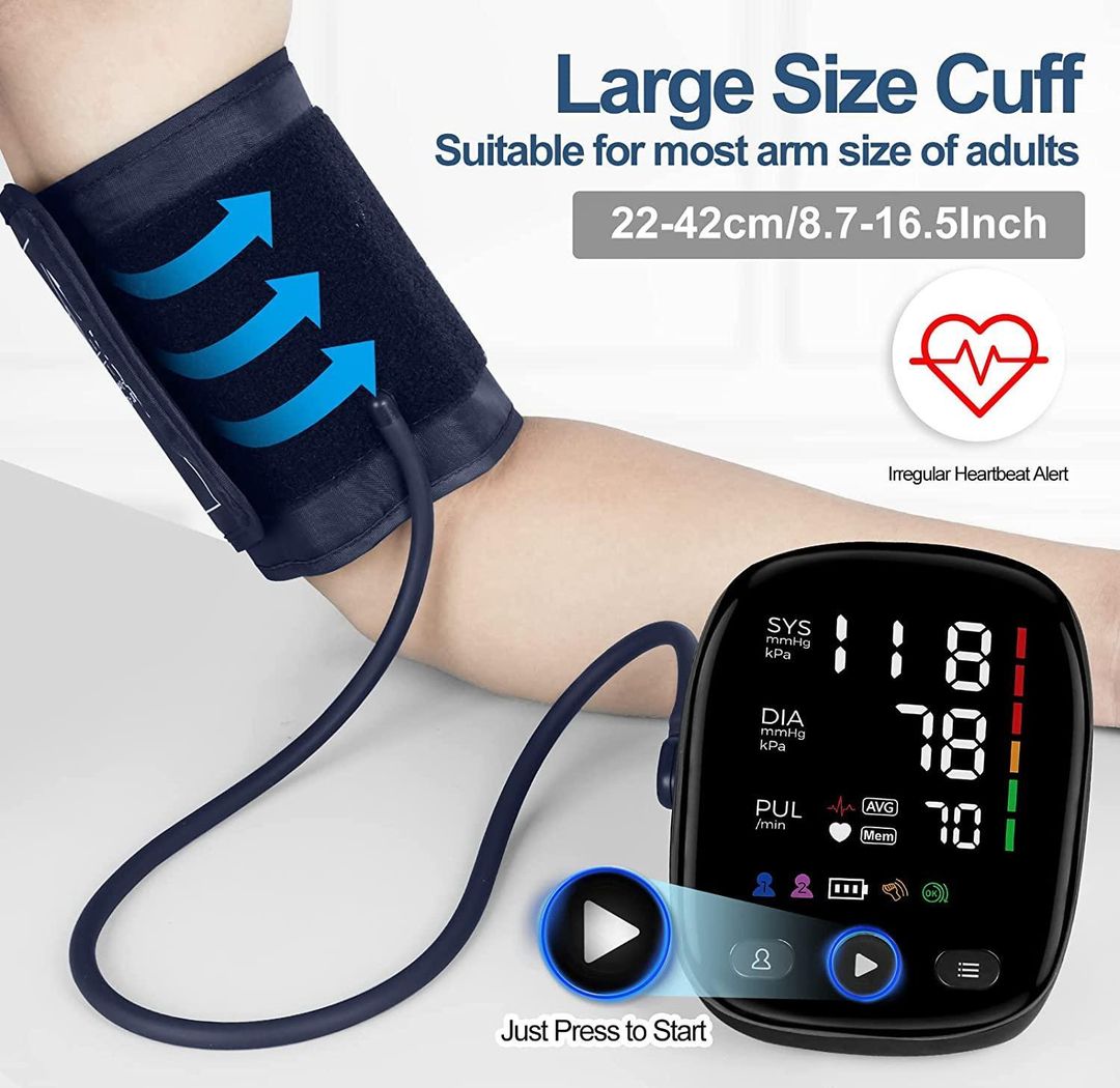 Kingclinic Upper Arm Blood Pressure Monitor Dual Use for rent on The Volte - main image