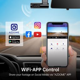 Azdome M330 Dashcam WiFi Night Vision Parking Mode for rent on The Volte - image 7