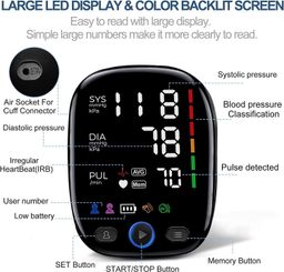 Kingclinic Upper Arm Blood Pressure Monitor Dual Use for rent on The Volte - image 1