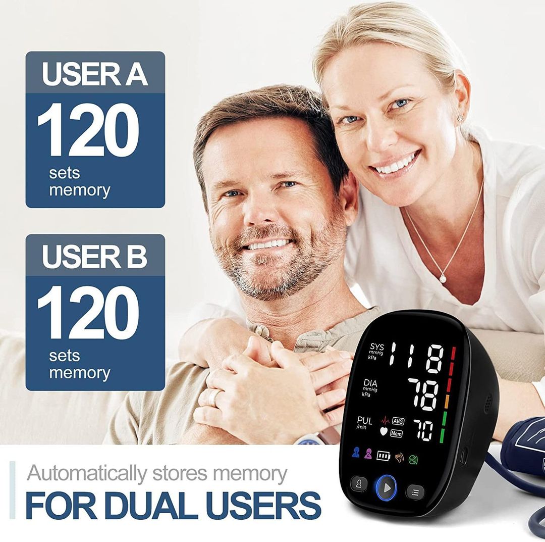 Kingclinic Upper Arm Blood Pressure Monitor Dual Use for rent on The Volte - main image