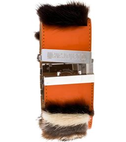 Roberto Cavalli Women's Wristwatch Mink Fur Leather Strap for rent on The Volte - image 3