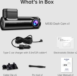 Azdome M330 Dashcam WiFi Night Vision Parking Mode for rent on The Volte - image 6