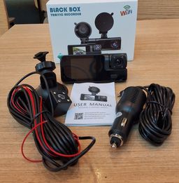 Black Box Dashcam 3-Camera WiFi G-Force Parking Monitor for rent on The Volte - image 1