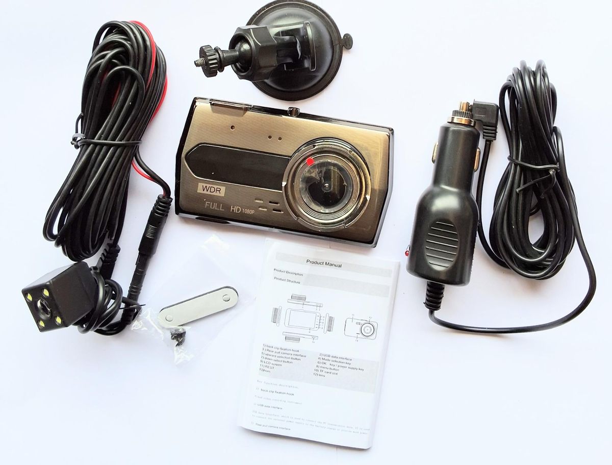 Yunkaiming T.901 Dashcam Night Vision G-Force 2-Year Warranty - Image 2