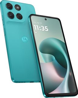 Motorola G57 5G 128GB Fluidity Cyan 6.72" for rent on The Volte - image 1