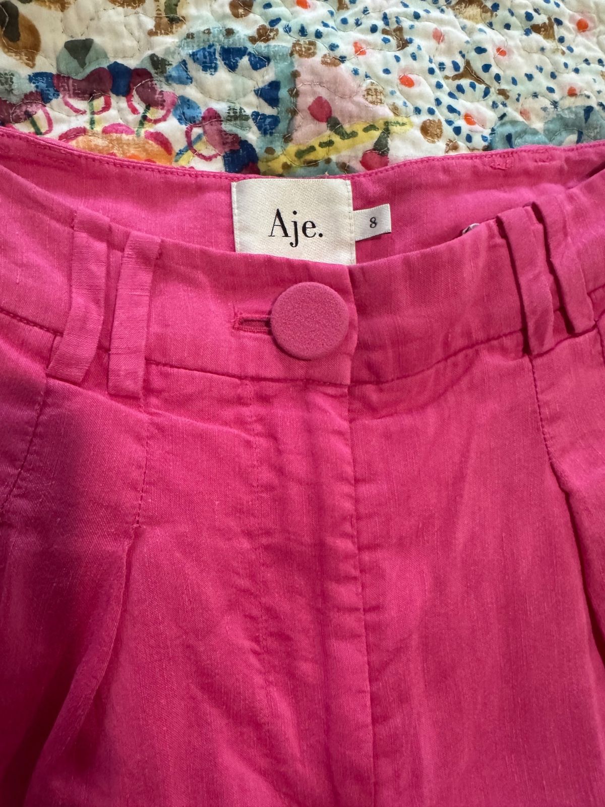 Aje High Waist Wide Leg Pant Size 8 - Image 5