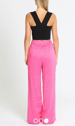 Aje High Waist Wide Leg Pant Size 8 for rent on The Volte - image 3