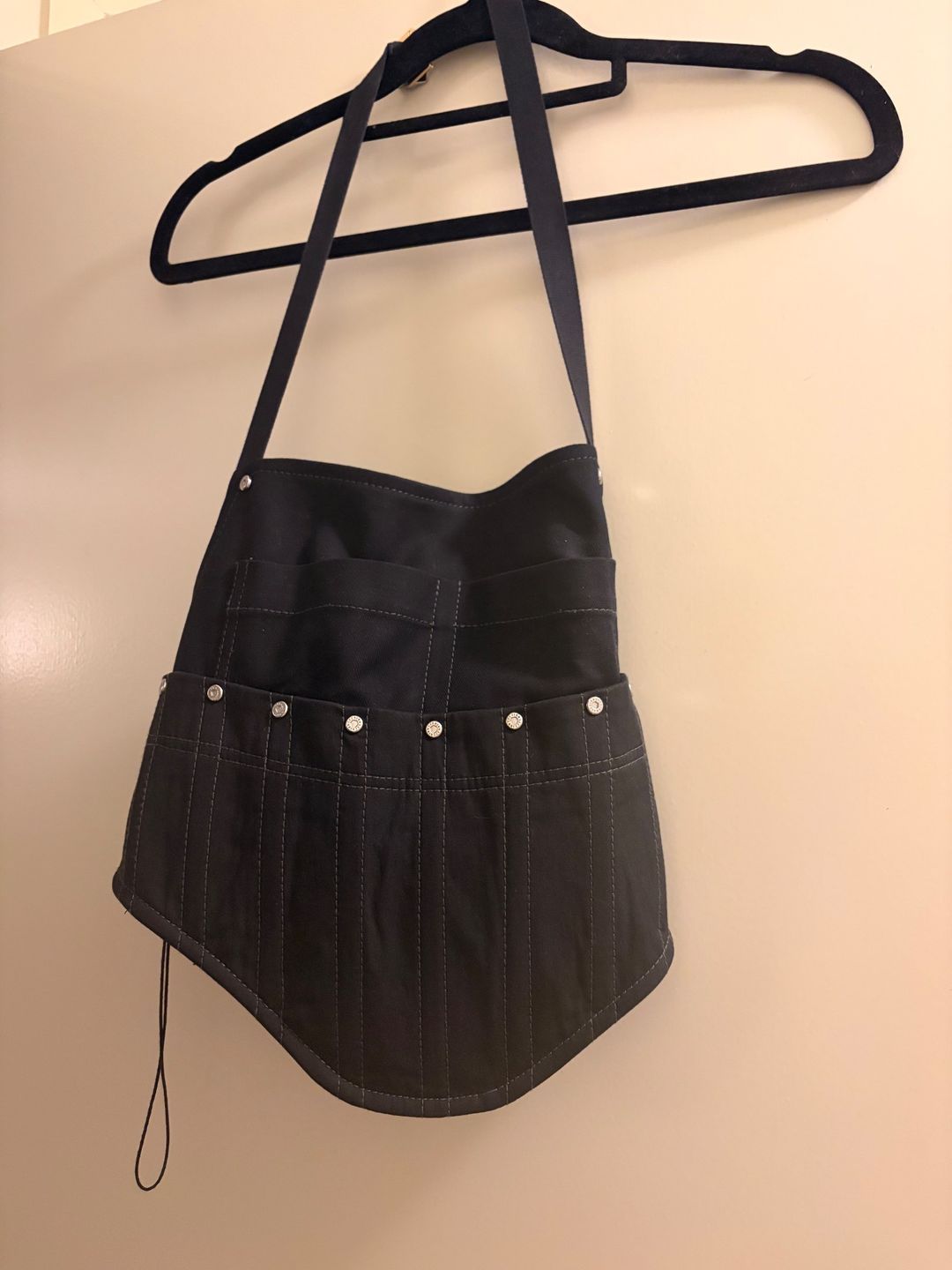 Dion Lee Wrench Corset Top Black XS for rent on The Volte - main image