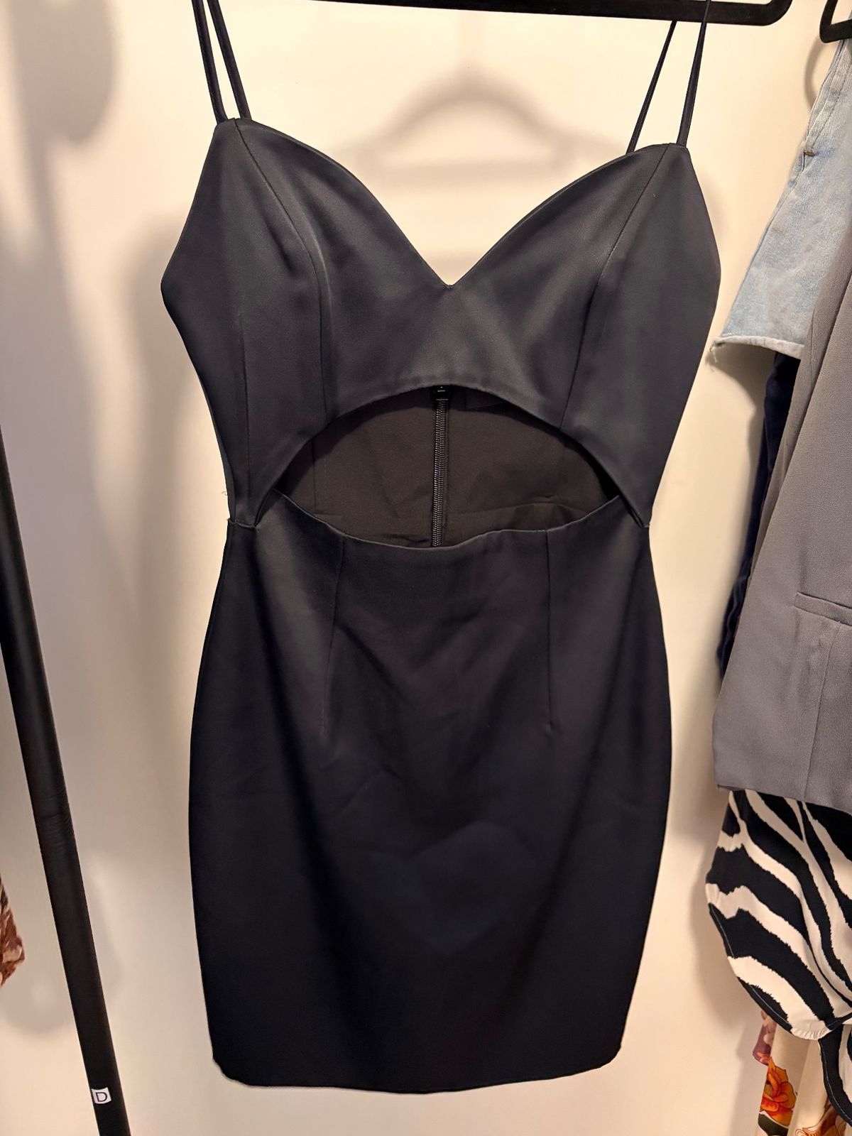 Nicholas The Label Black Bodycon Mini Dress XS for rent on The Volte - main image