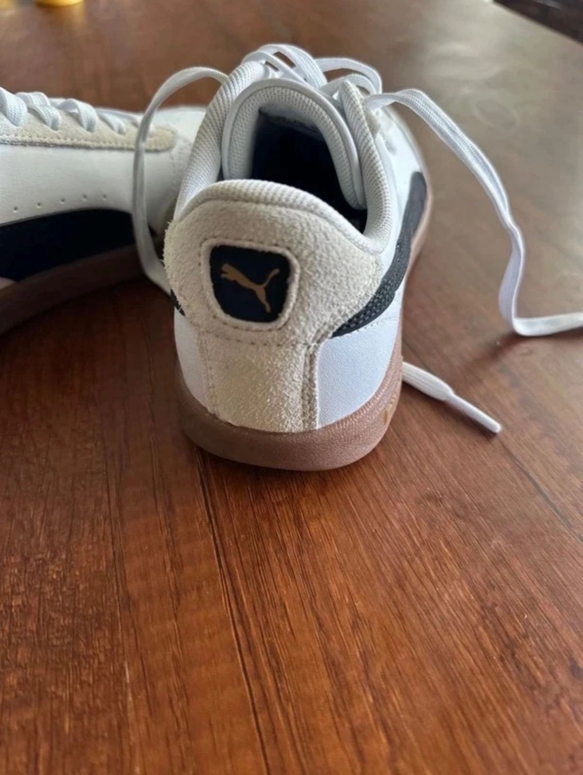 PUMA Women's White Athletic Sneakers Size 4 - Image 2