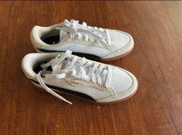 PUMA Women's White Athletic Sneakers Size 4 for rent on The Volte - image 4
