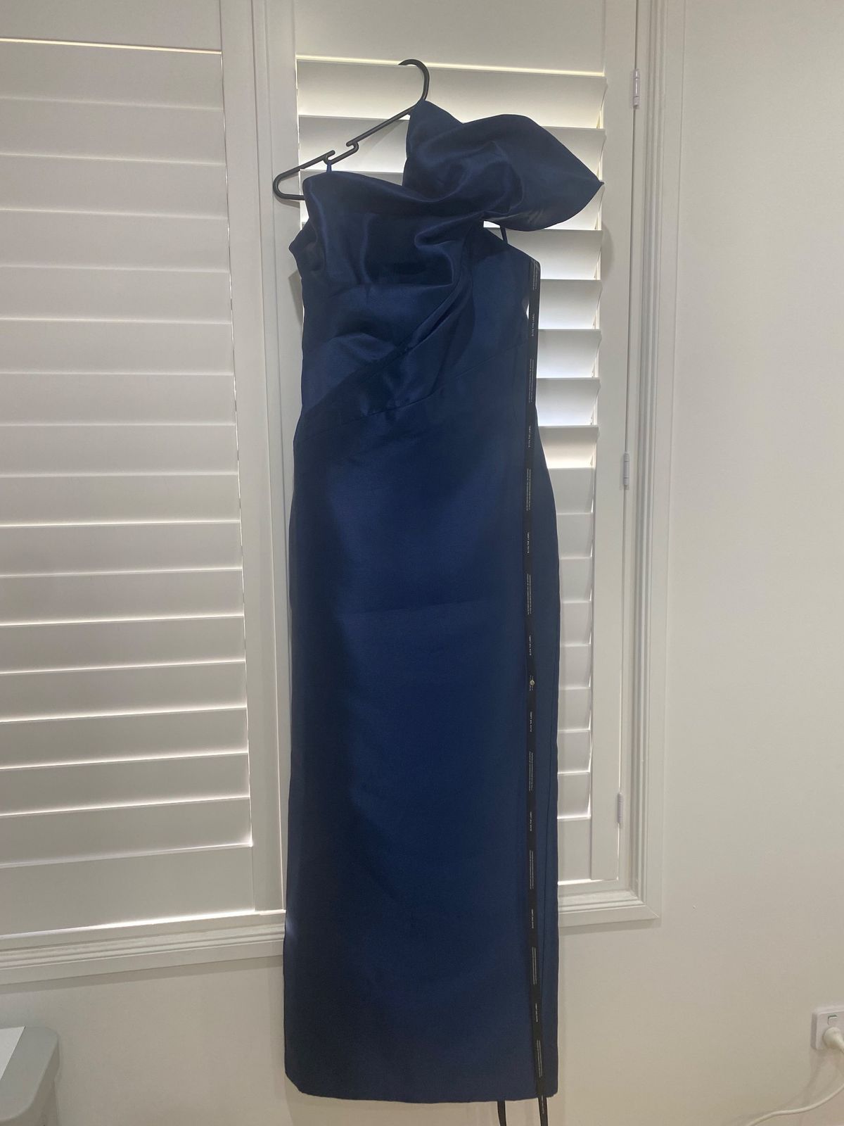 Eliya The Label Ashton Gown Blue XL Long Sheath for rent on The Volte - main image