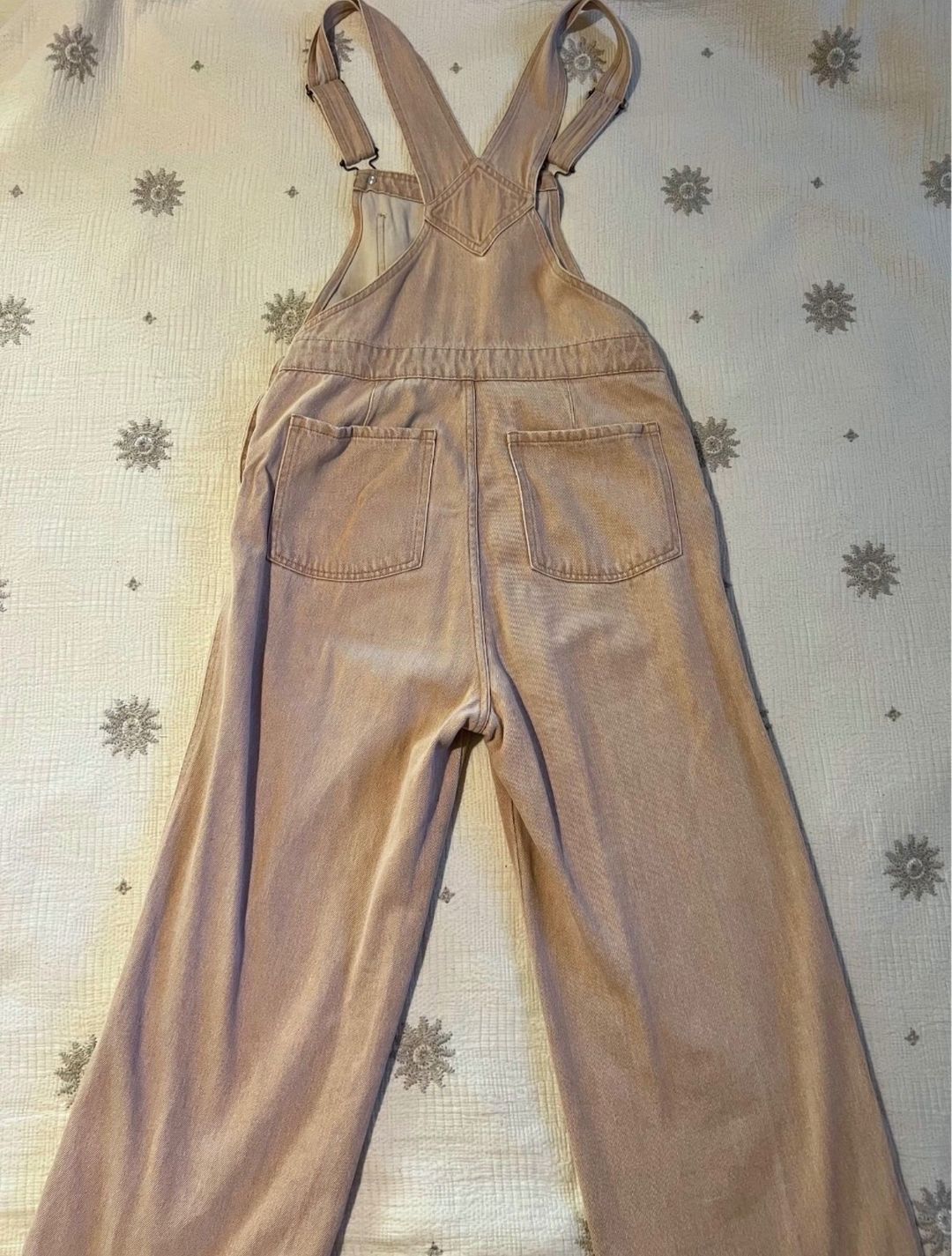 Spell & the Gypsy Collective Outland Denim Overall Pink Size S for rent on The Volte - main image