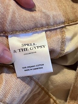 Spell & the Gypsy Collective Outland Denim Overall Pink Size S for rent on The Volte - image 6