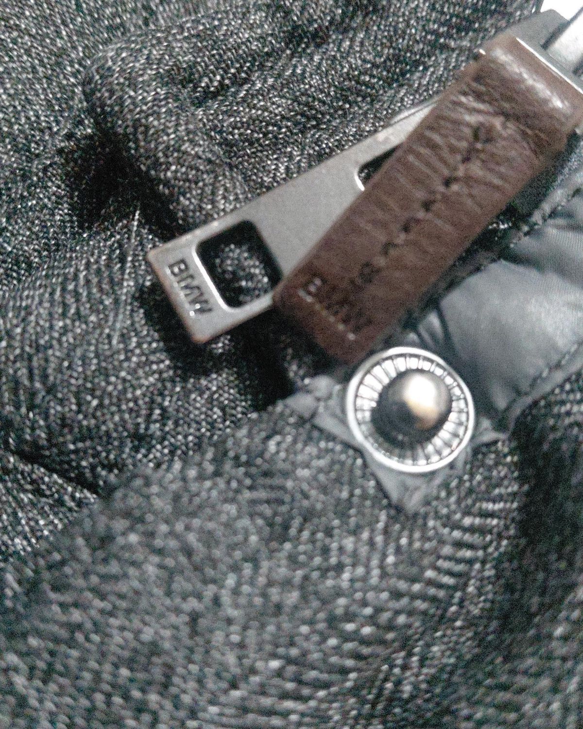 BMW Women's Grey Parka Jacket Size M - Image 10