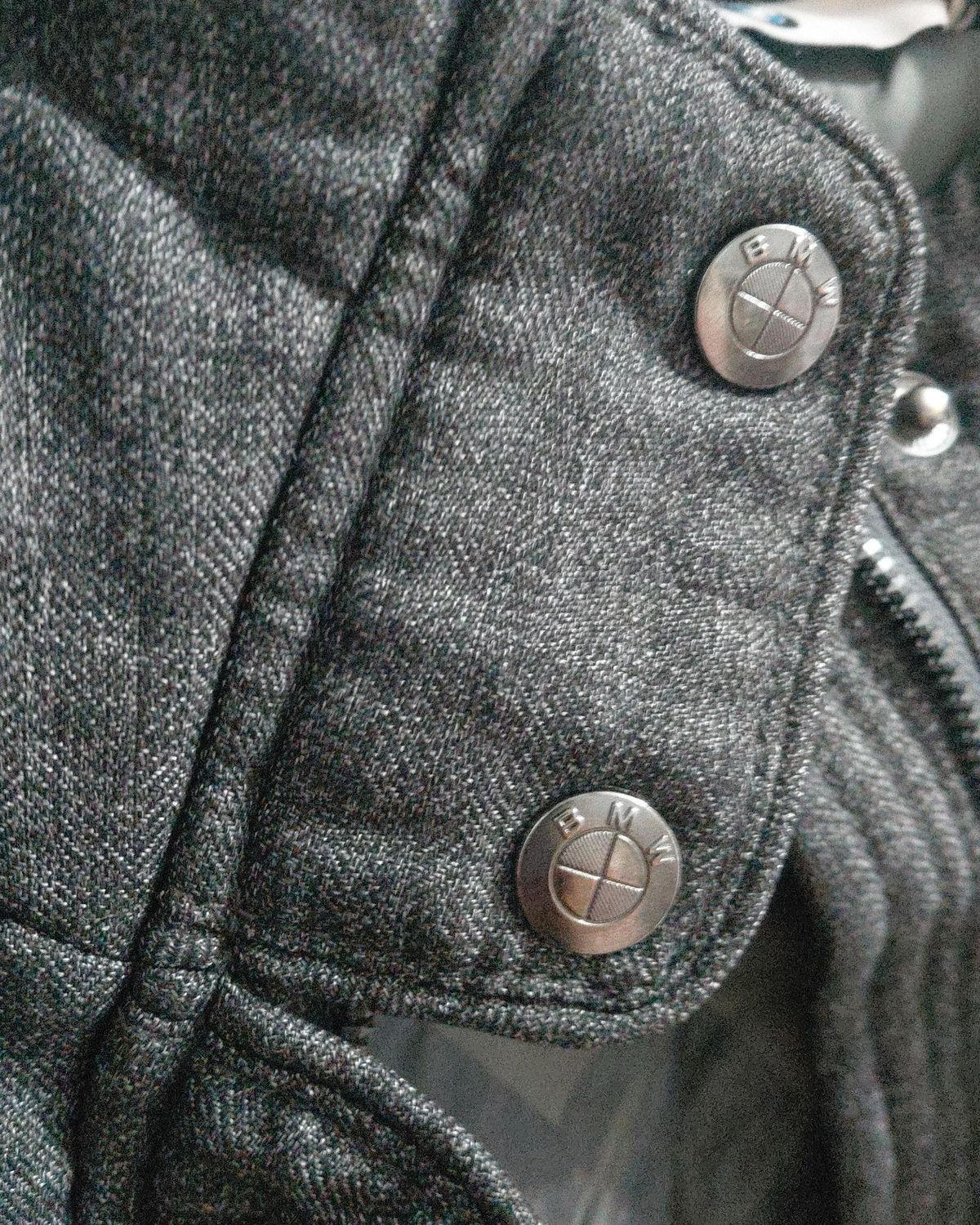 BMW Women's Grey Parka Jacket Size M - Image 5