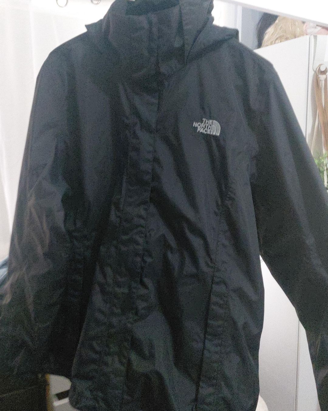 The North Face Antora Waterproof Rain Jacket Black for rent on The Volte - main image