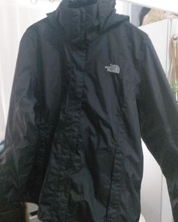The North Face Antora Waterproof Rain Jacket Black for rent on The Volte - image 1