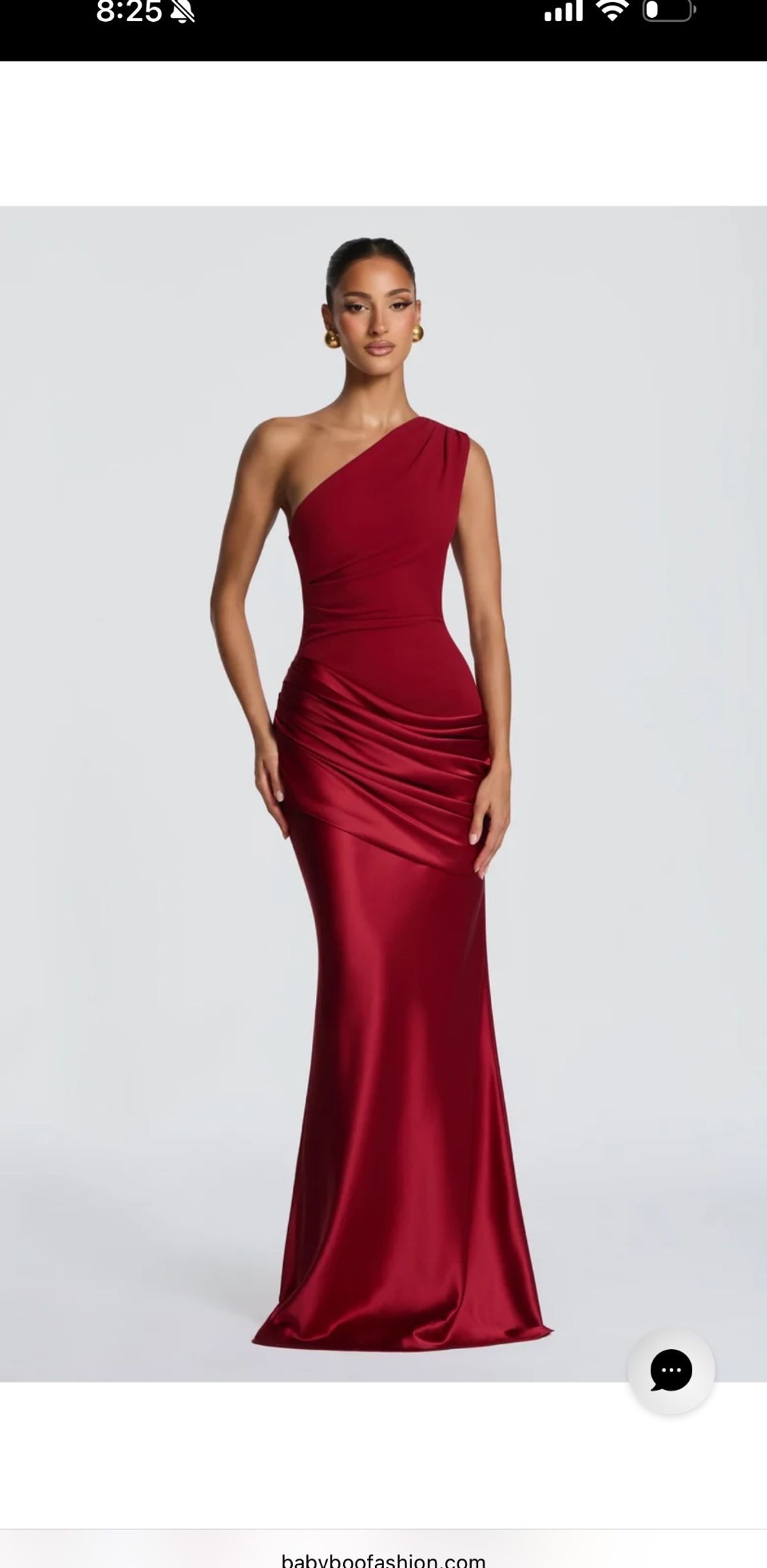 Baby Boo Red Mermaid Formal Dress Size 10 - Image 1