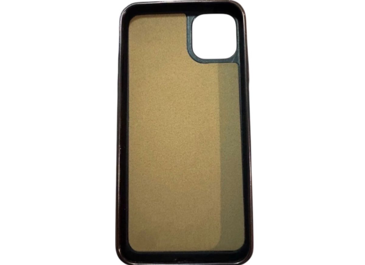 Louis Vuitton iPhone 11 Monogram Back Case Brown Rose Gold - Image 2