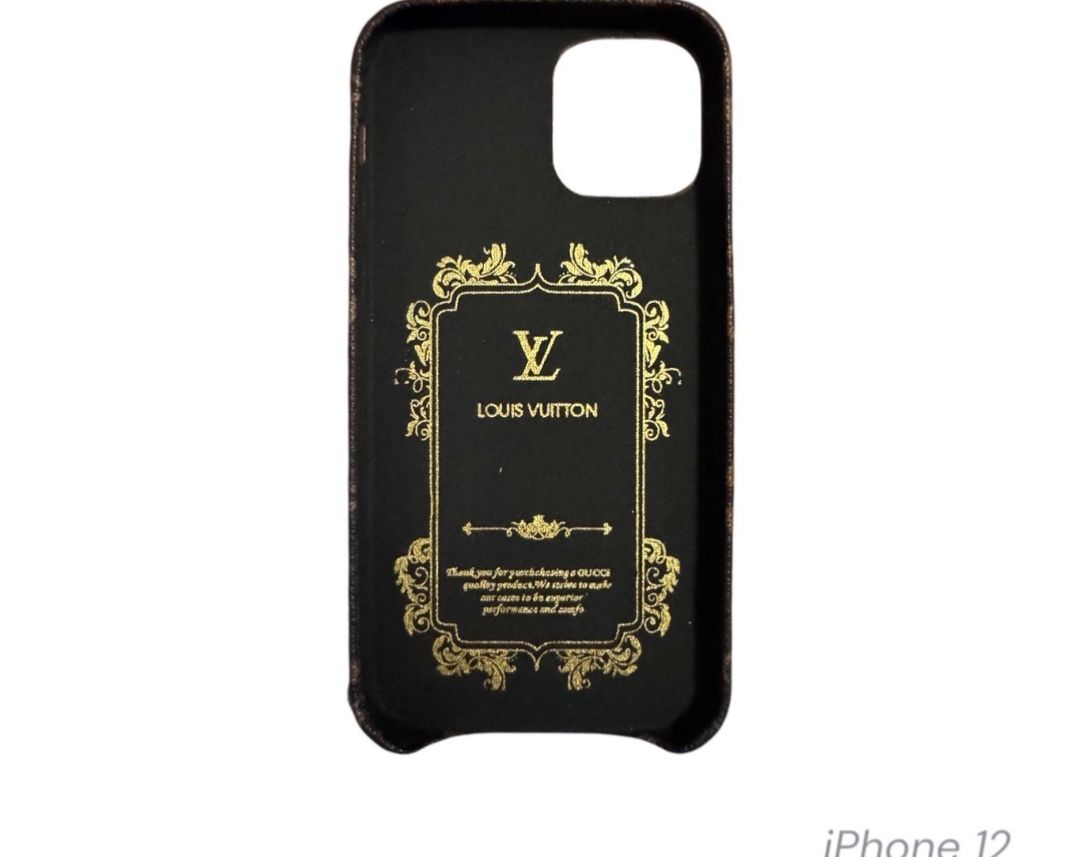 Louis Vuitton iPhone 12 Back Case for rent on The Volte - main image
