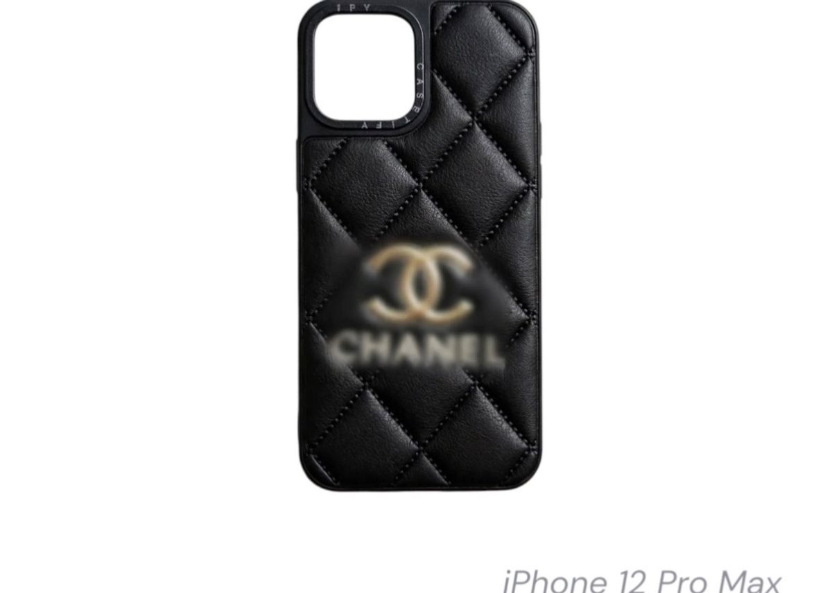 CHANEL iPhone 12 Pro Max Back Case - Image 1