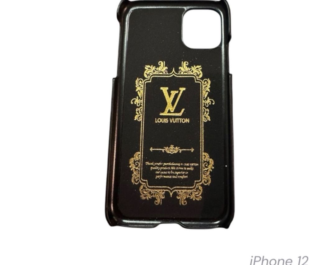 Louis Vuitton iPhone 12 Back Case for rent on The Volte - main image