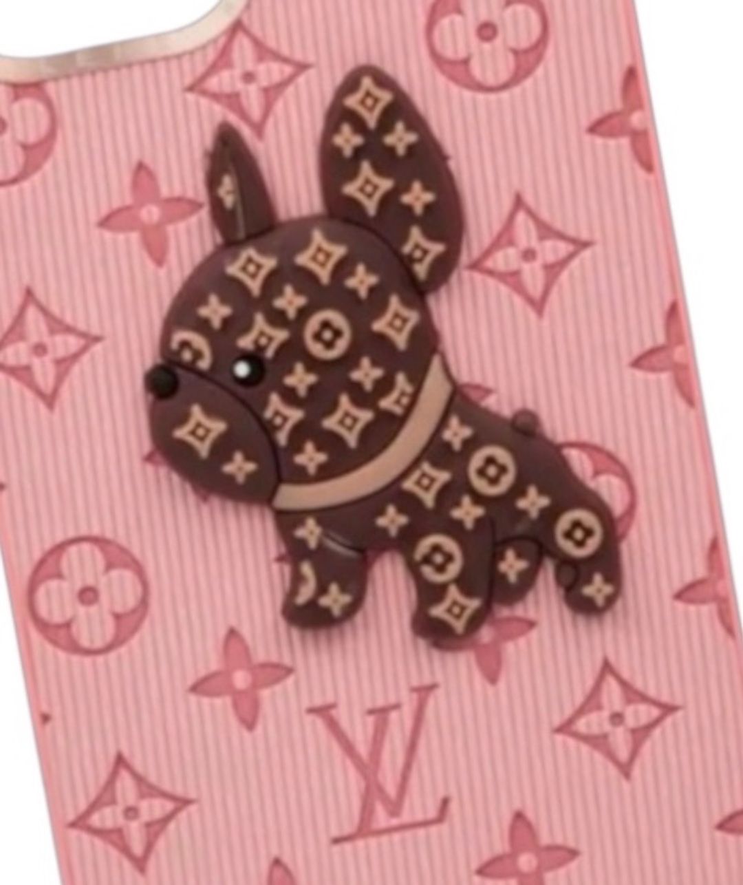Louis Vuitton Monogram iPhone 12 Pro Max Case Pink Brown for rent on The Volte - main image