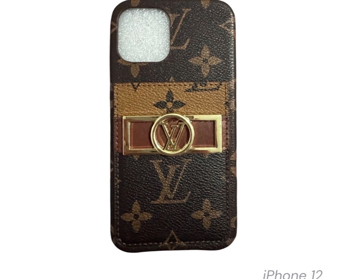 Louis Vuitton iPhone 12 Back Case - Image 1