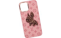 Louis Vuitton Monogram iPhone 12 Pro Max Case Pink Brown for rent on The Volte - image 1