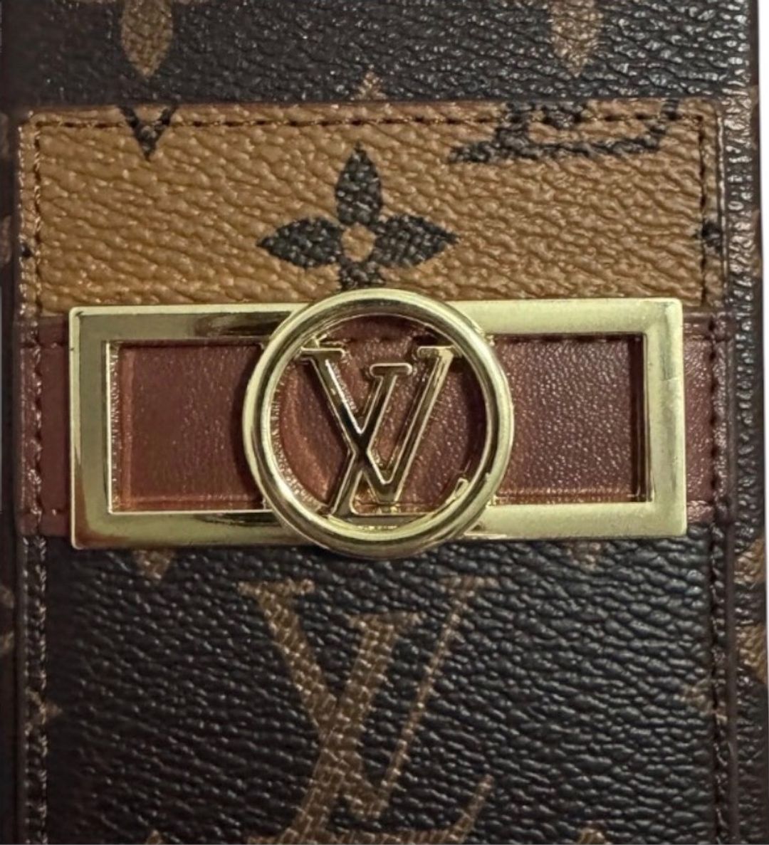 Louis Vuitton iPhone 12 Monogram Case Card Holder for rent on The Volte - main image