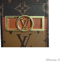 Louis Vuitton iPhone 12 Back Case for rent on The Volte - image 2