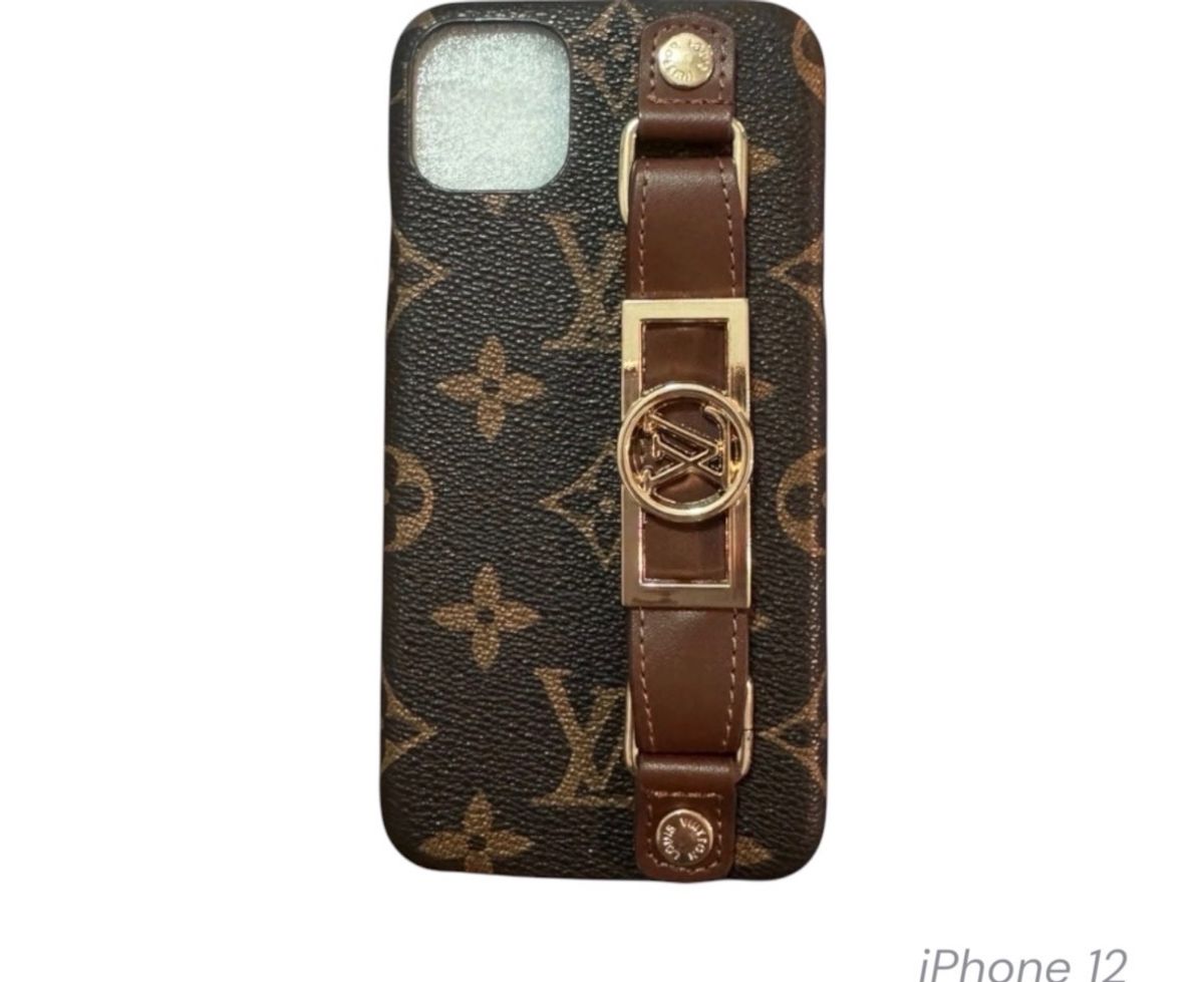 Louis Vuitton iPhone 12 Back Case for rent on The Volte - main image