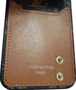 Louis Vuitton iPhone 12 Monogram Case Card Holder Hand Strap for rent on The Volte - image 2