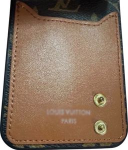 Louis Vuitton iPhone 14 Monogram Case Card Holder Strap for rent on The Volte - image 2