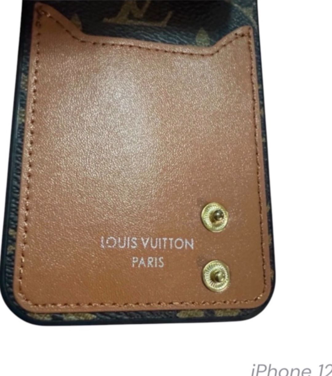 Louis Vuitton iPhone 12 Back Case for rent on The Volte - main image