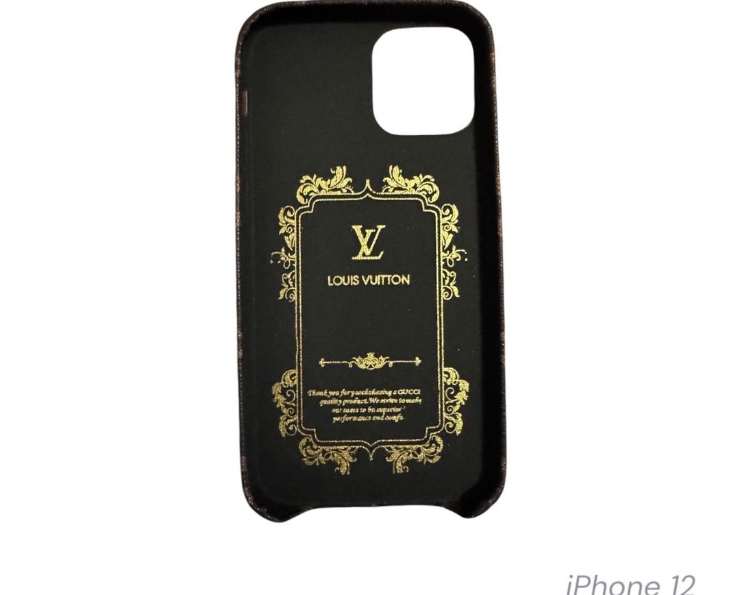 Louis Vuitton iPhone 12 Back Case for rent on The Volte - main image