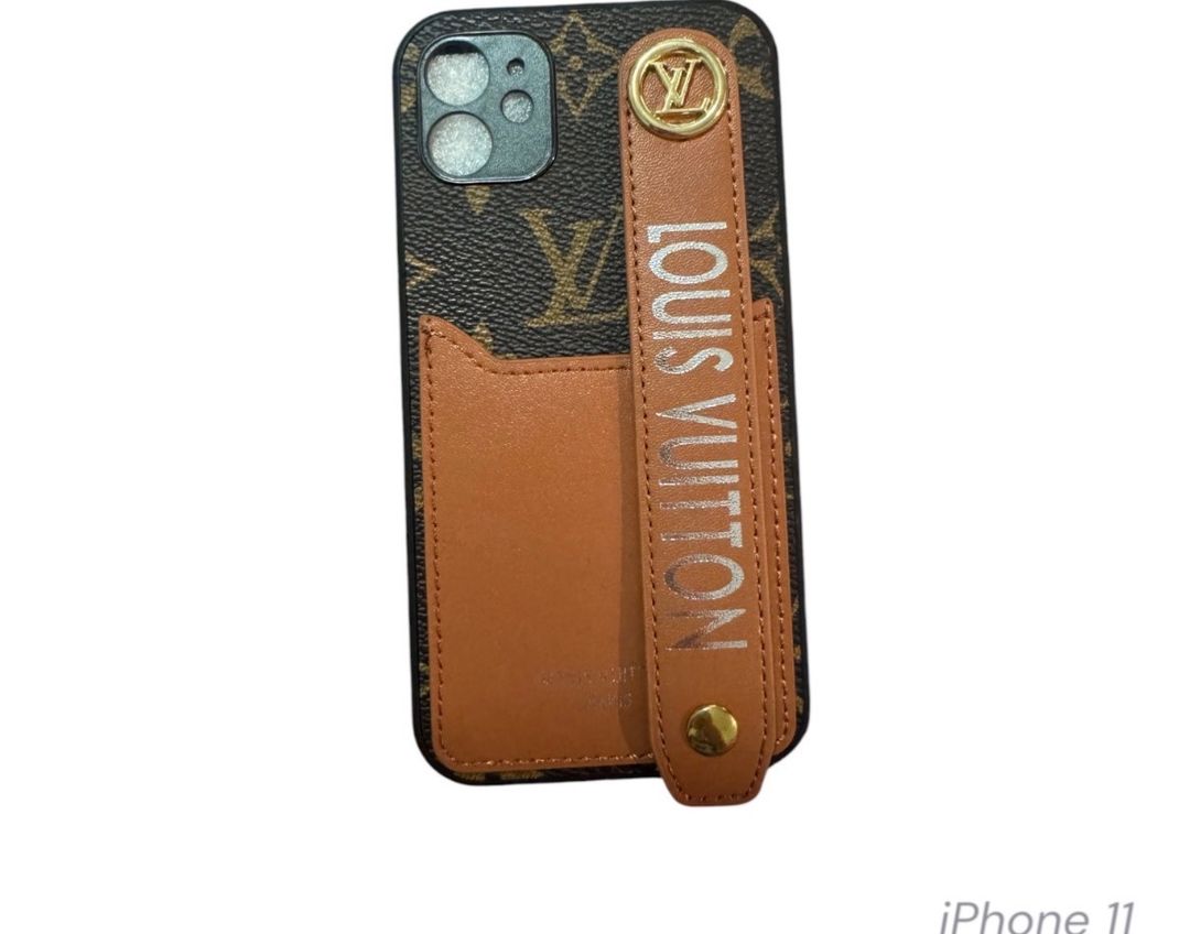 Louis Vuitton Monogram iPhone 11 Case with Strap for rent on The Volte - main image