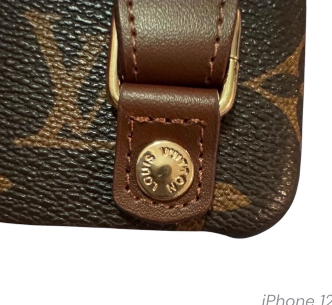Louis Vuitton iPhone 12 Back Case for rent on The Volte - main image