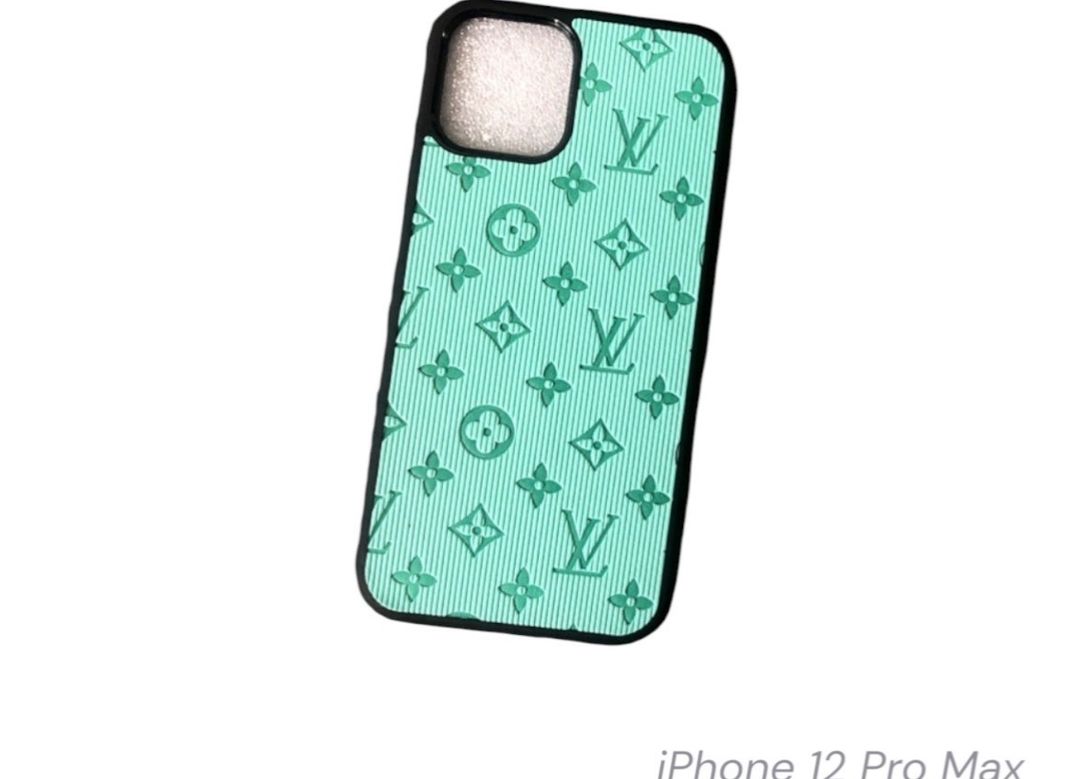 Louis Vuitton iPhone 12 Pro Max Mint Monogram Case for rent on The Volte - main image