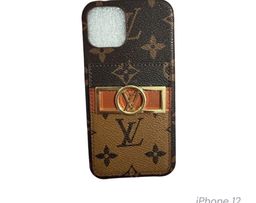 Louis Vuitton iPhone 12 Back Case for rent on The Volte - image 1