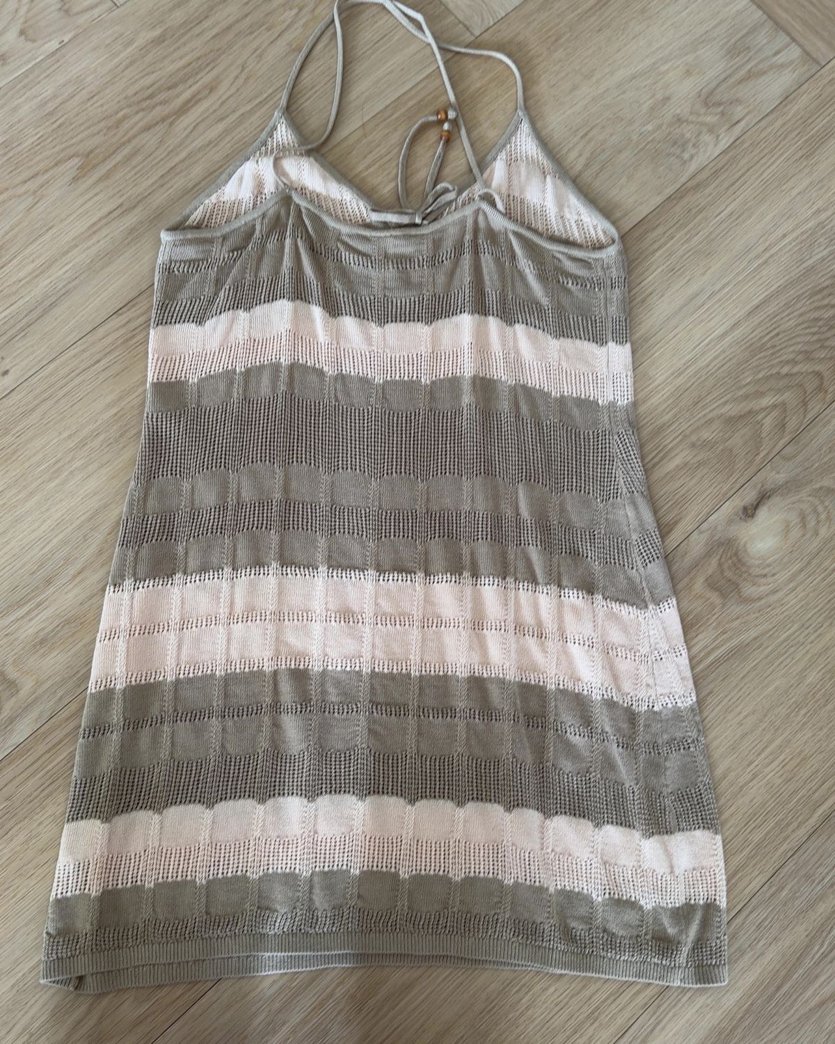 Tigerlilly Beige Short Summer Dress Size 14 - Image 2