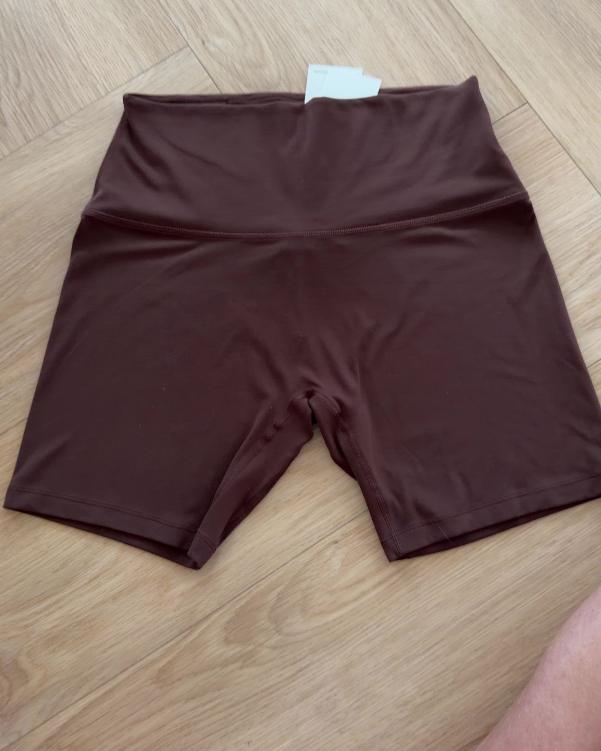 Lorna Jane Liberty 14cm Bike Shorts Brown Size L for rent on The Volte - main image