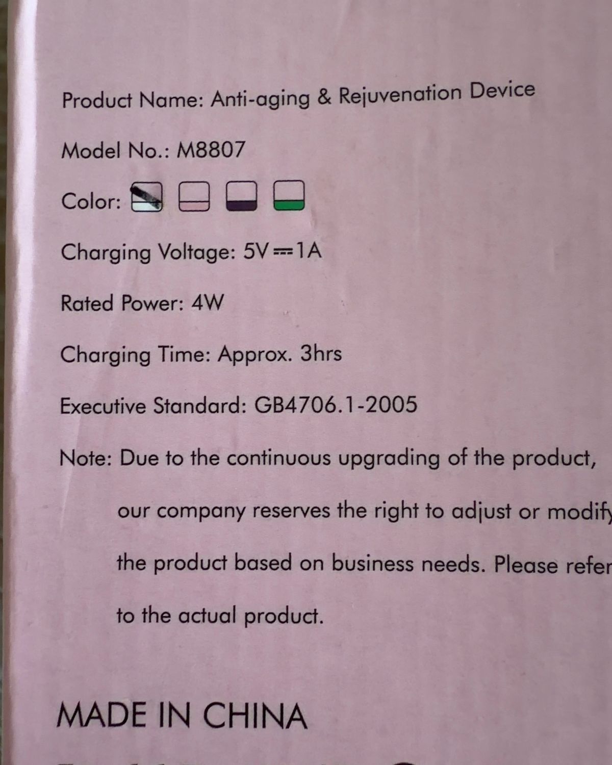 3CE Anti-Aging Rejuvenation Device - Image 2
