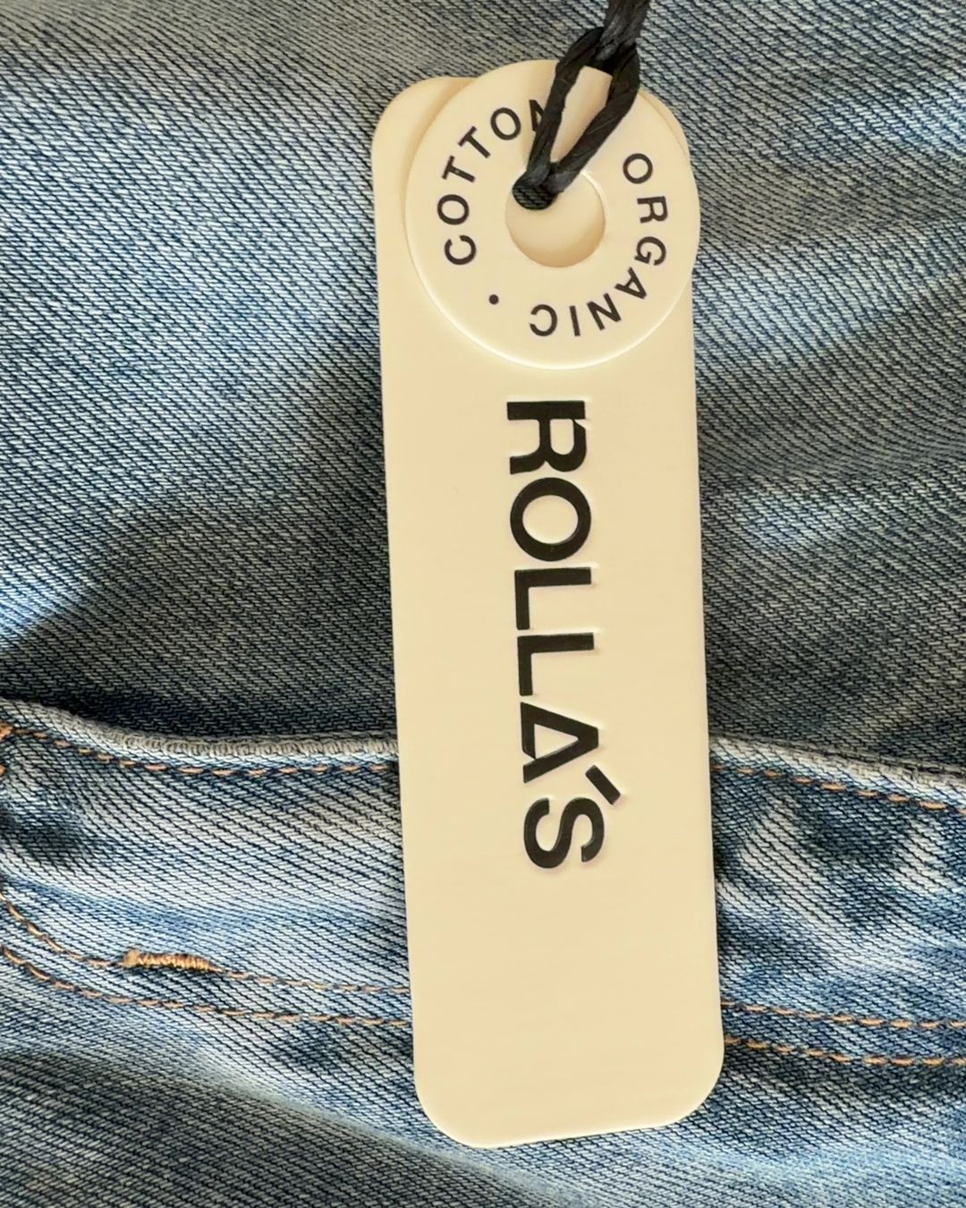 Rolla's Women's Heidi Low Rise Straight Jeans Size 30 Blue for rent on The Volte - main image